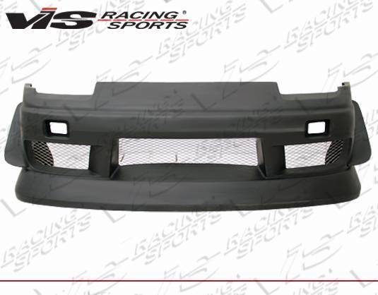 1989-1994 Nissan 240SX Hatchback 2 doors B Speed 4 Style FRP Primer Front Bumper-2