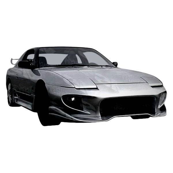 1989-1994 Nissan 240SX Hatchback 2 doors INVADER 2 Style FRP Primer Front Bumper-1