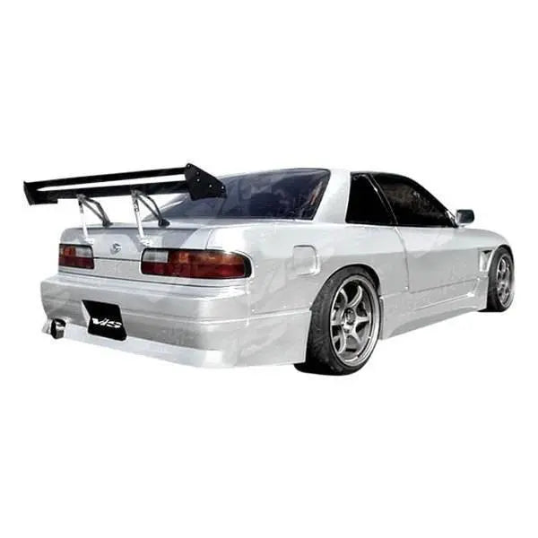 1989-1994 Nissan 240SX Hatchback 2 doors M Speed Style FRP Primer Side Skirts-1
