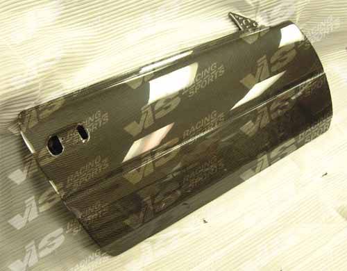 1989-1994 Nissan 240SX Hatchback 2 doors Carbon Fiber Black Door-1
