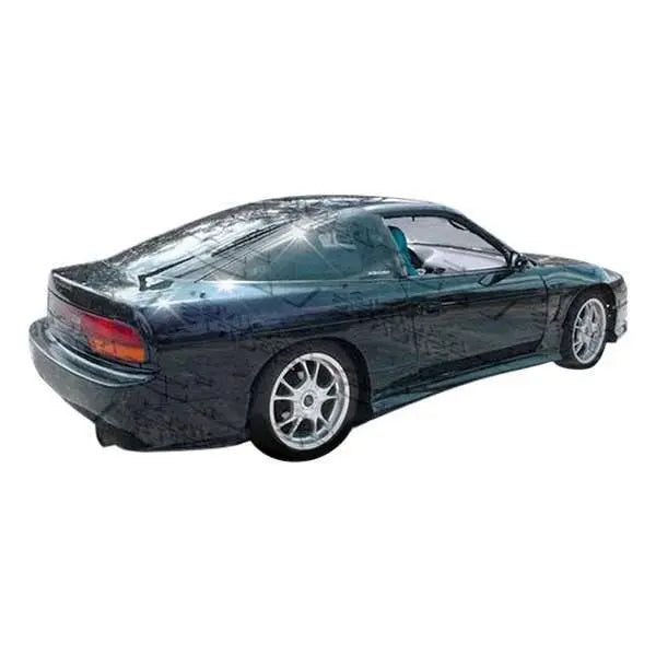 1989-1994 Nissan 240SX Hatchback 2 doors R Speed Style FRP Primer Side Skirts-1