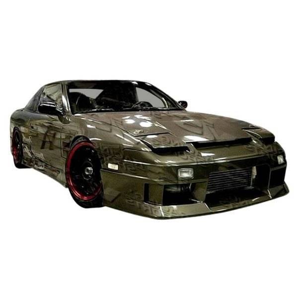 1989-1994 Nissan 240SX Hatchback 2 doors Venus Style FRP Primer Front Bumper-1