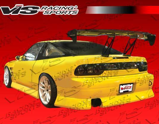 1989-1994 Nissan 240SX Hatchback B Speed Style FRP Primer Rear Bumper-2