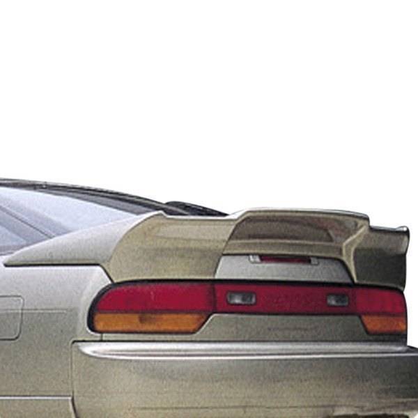 1989-1994 Nissan 240SX Hatchback INVADER Style FRP Primer Spoiler-2