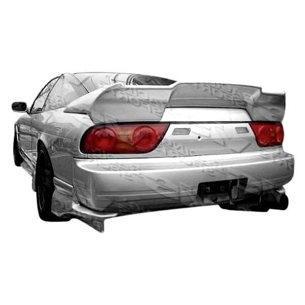 1989-1994 Nissan 240SX Hatchback INVADER Style FRP Primer Rear Lip-1