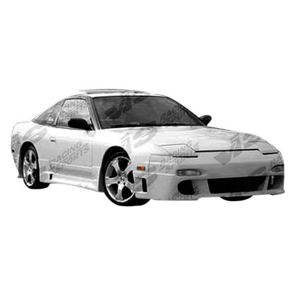 1989-1994 Nissan 240SX Hatchback TECHNO R Style FRP Primer Full Kit-1