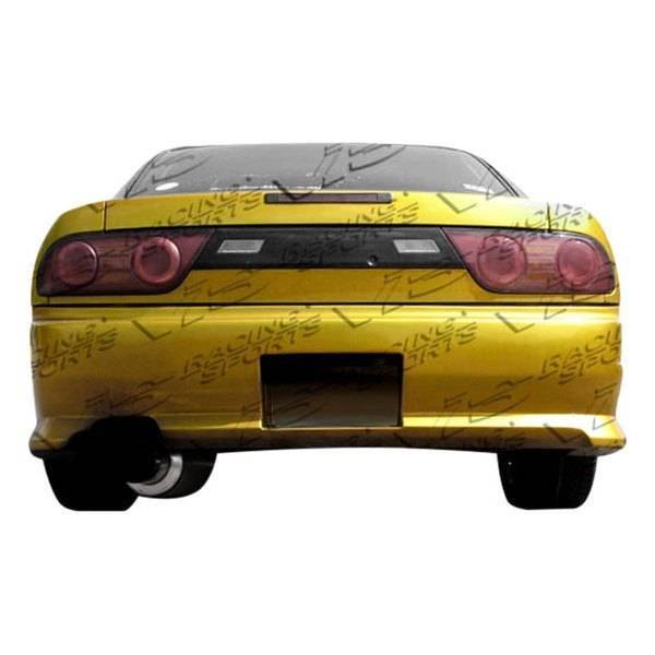 1989-1994 Nissan 240SX Hatchback Z Speed Style FRP Primer Rear Bumper-1