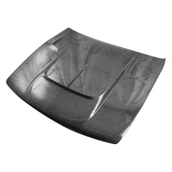 1989-1994 Nissan S13 2 doors Drift 2 Style Carbon Fiber Black Hood-1