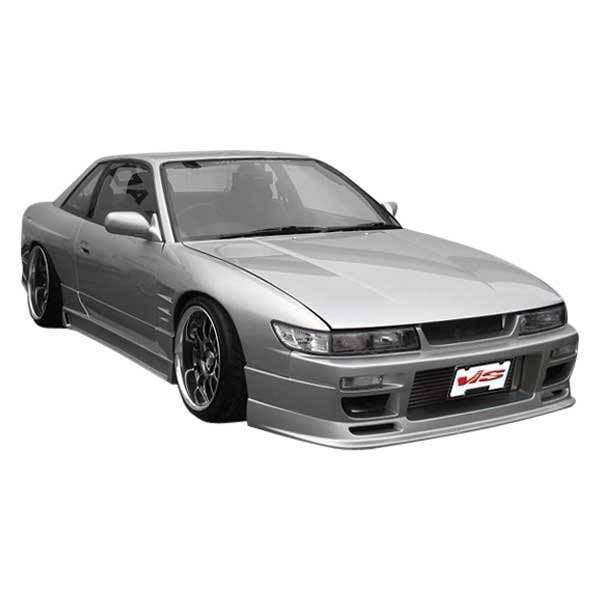 1989-1994 Nissan S13 JDM 2 doors Flex Style FRP Primer Front Bumper-1