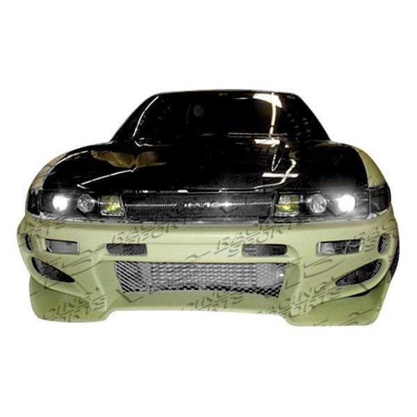 1989-1994 Nissan S13 JDM 2 doors INVADER Style FRP Primer Front Bumper-1
