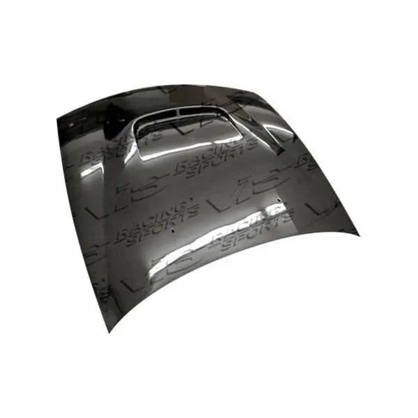 1989-1994 Nissan S13 2 doors JS Style Carbon Fiber Black Hood-1