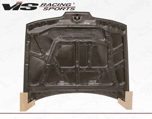 1990-1993 Acura Integra 2 doors 4 doors JS Style Carbon Fiber Black Hood-4