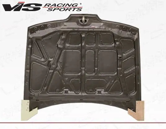 1990-1993 Acura Integra 2 doors 4 doors OEM Style Carbon Fiber Black Hood-3