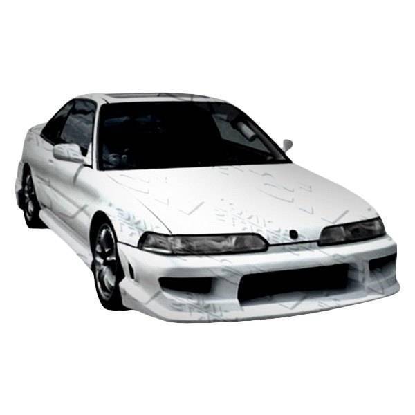 1990-1993 Acura Integra 2 doors 4 doors STRIKER Style FRP Primer Front Bumper-1
