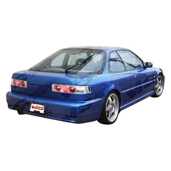1990-1991 Acura Integra 2 doors TECHNO R Style FRP Primer Full Kit-2