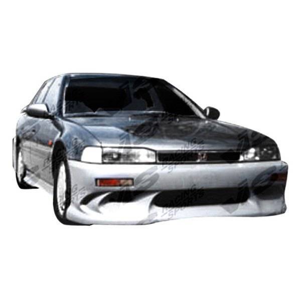 1990-1993 Honda Accord 2 doors 4 doors Gemini Style FRP Primer Front Bumper-1