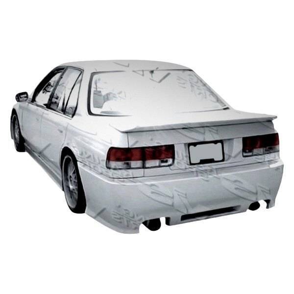 1990-1993 Honda Accord 2 doors 4 doors Z1 BOXER Style FRP Primer Rear Bumper-1