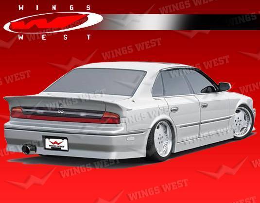 1990-1993 Infiniti Q45 4 doors FRP Primer Rear Bumper-1