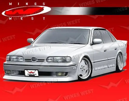 1990-1993 Infiniti Q45 4 doors FRP Primer Side Skirts-1