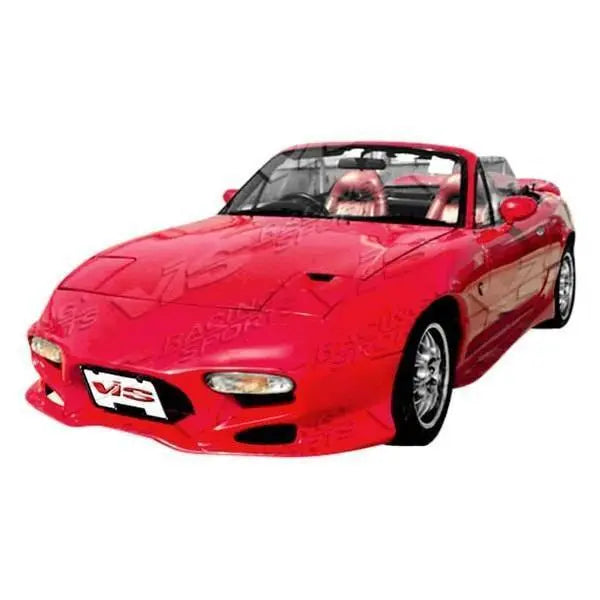 1990-1998 Mazda Miata 2 doors INVADER Style FRP Primer Side Skirts-1