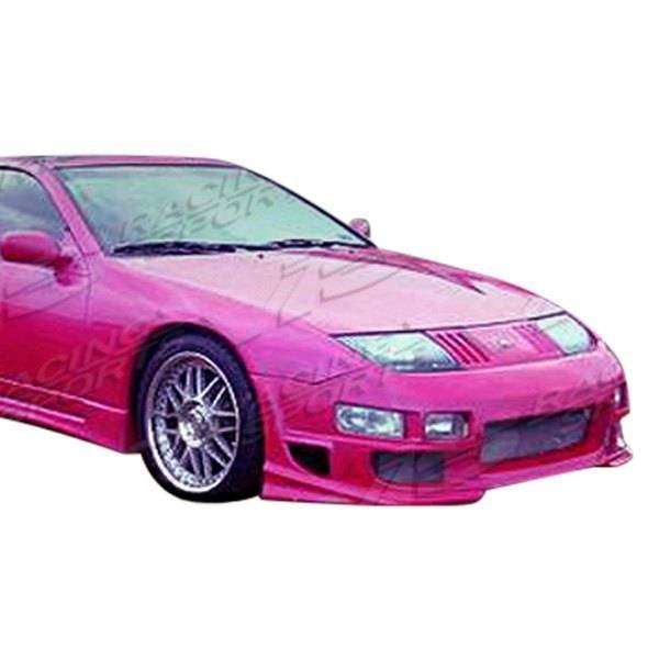 1990-1996 Nissan 300ZX 2 doors BALLISTIX Style FRP Primer Front Bumper-2