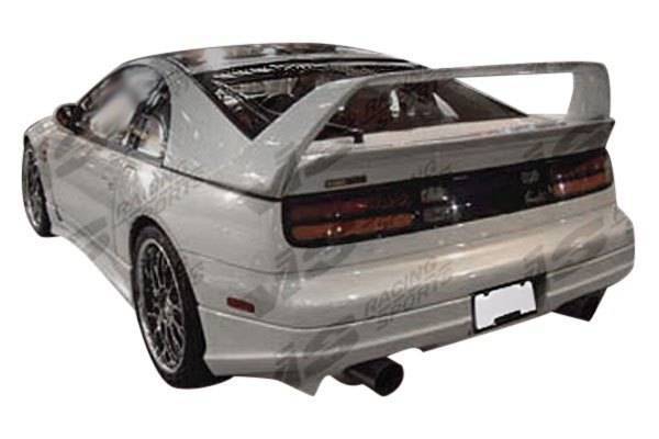 1990-1996 Nissan 300ZX 2 doors BALLISTIX Style FRP Primer Rear Lip-1