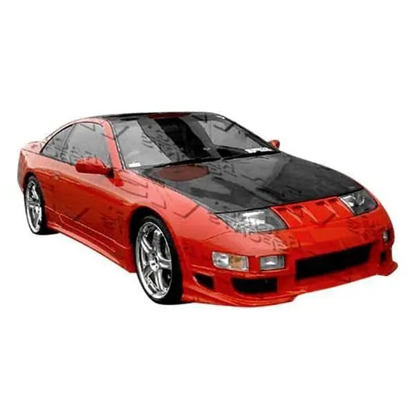 1990-1996 Nissan 300ZX 2 doors OEM Style Carbon Fiber Black Hood-1