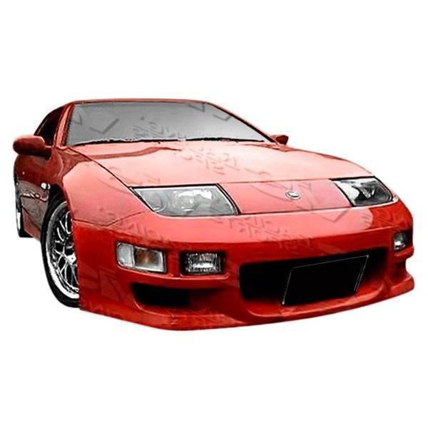 1990-1996 Nissan 300ZX 2 doors TERMINATOR Style FRP Primer Front Bumper-1