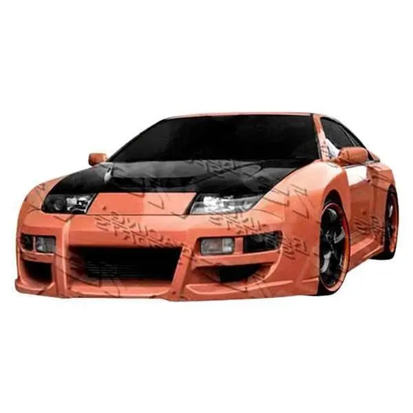 1990-1996 Nissan 300ZX 2 doors VIPER Style FRP Primer Side Skirts-1