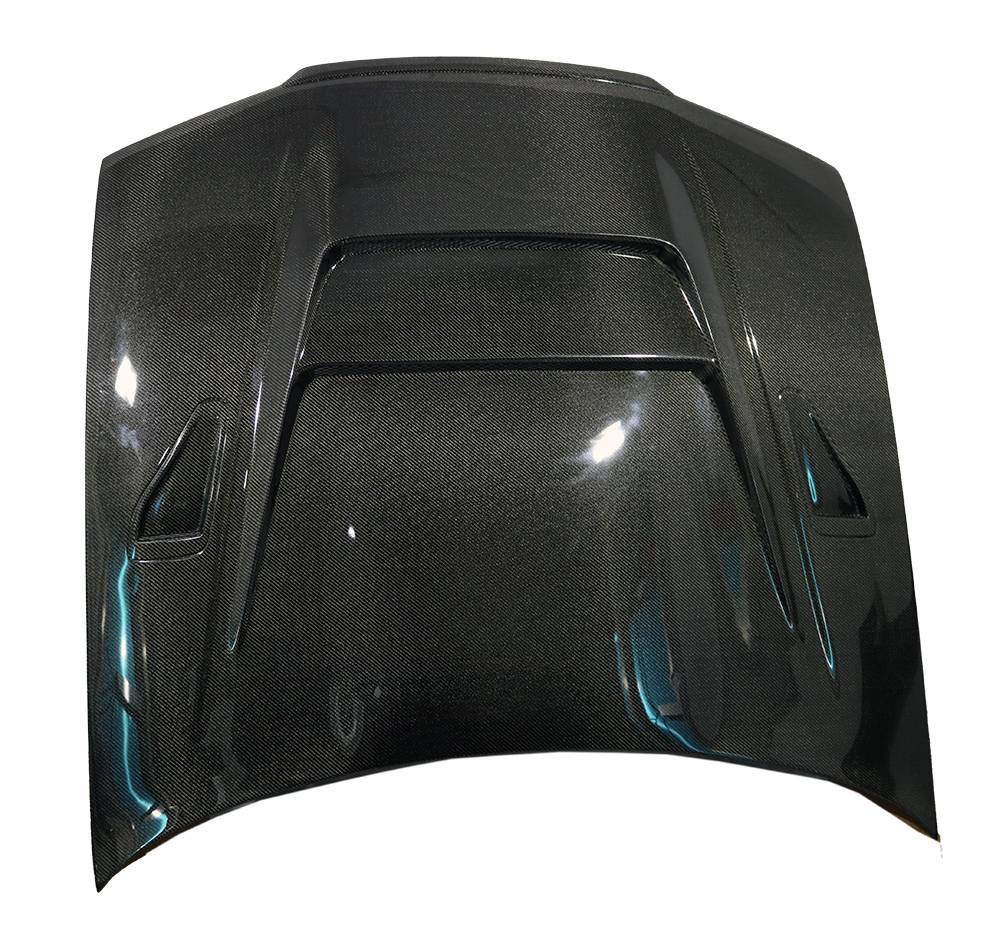 1990-1994 Nissan Skyline R32 GTR DV Style Carbon Fiber Black Hood-4
