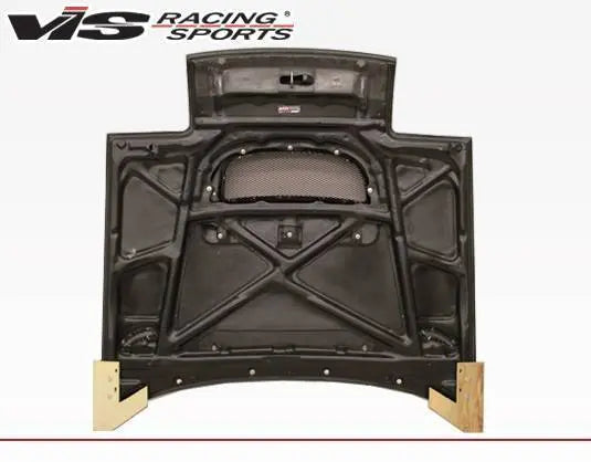 1990-1993 Toyota Celica 2 doors CS Style Carbon Fiber Black Hood-4