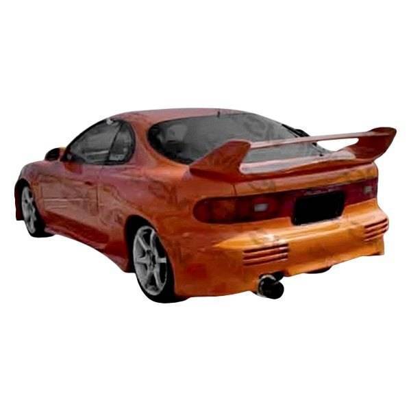 1990-1993 Toyota Celica Hatchback INVADER Style FRP Primer Rear Bumper-1