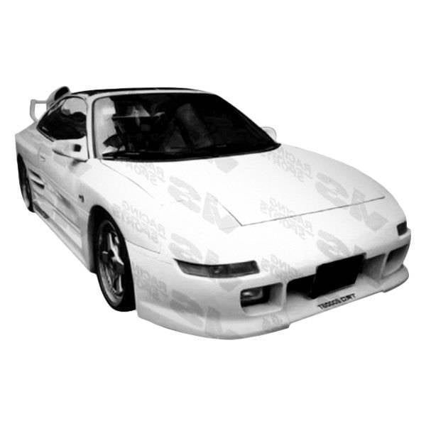 1990-1995 Toyota MR2 2 doors Techno R WB Style FRP Primer Front Bumper-1