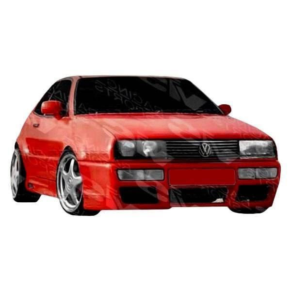 1990-1994 Volkswagen Corrado 2 doors R Tech Style FRP Primer Front Bumper-1