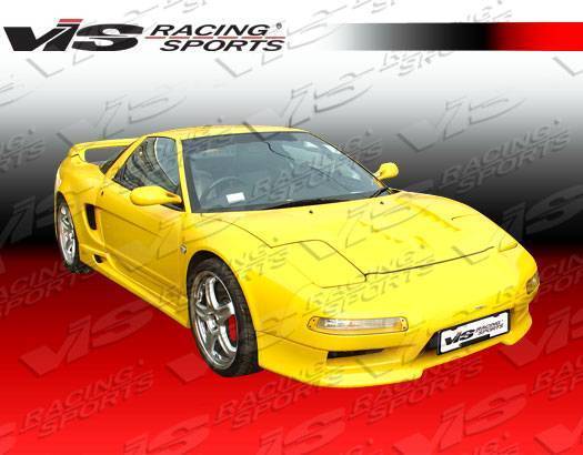 1991-2001 Acura NSX 2 doors GT Widebody Style FRP Primer WideBody-5