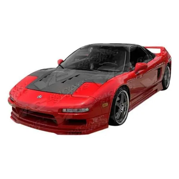 1991-2001 Acura NSX 2 doors TECHNO R Style FRP Primer Side Skirts-1