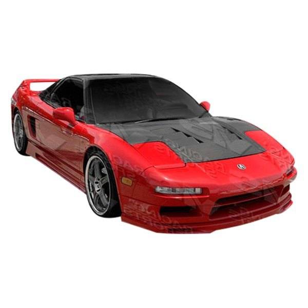 1991-2001 Acura NSX 2 doors TECHNO R Style FRP Primer Full Kit-1