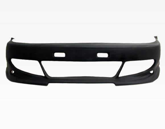 1991-1994 Nissan Sentra 2 doors 4 doors FUZION Style FRP Primer Front Bumper-4