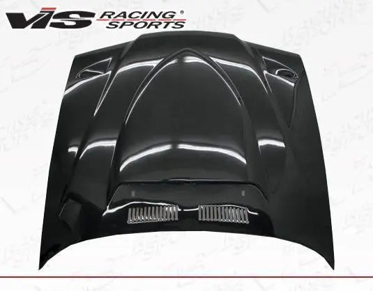 1992-1998 BMW 3 SERIES E36 2 doors Euro R Style Carbon Fiber Black Hood-2