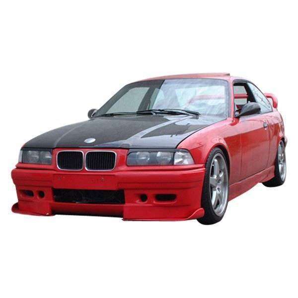 1992-1998 BMW 3 SERIES E36 2 doors OEM Style Carbon Fiber Black Hood-1