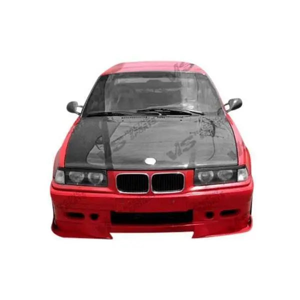 1992-1998 BMW 3 SERIES E36 2 doors OEM Style Carbon Fiber Black Hood-2