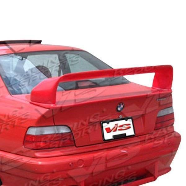 1992-1998 BMW 3 SERIES E36 4 doors Euro Tech II Style FRP Primer Spoiler-1