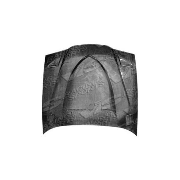 1992-1998 BMW 3 SERIES E36 4 doors Euro R Style Carbon Fiber Black Hood-1