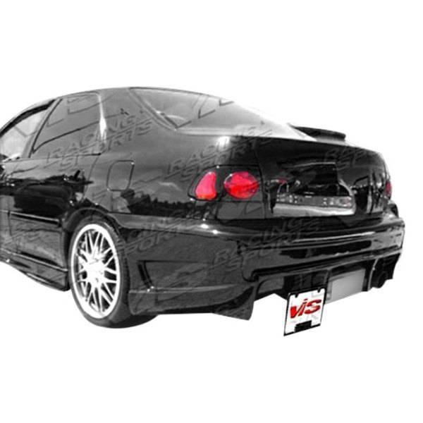 1992-1995 Honda Civic 2 doors 4 doors BALLISTIX Style FRP Primer Rear Bumper-1