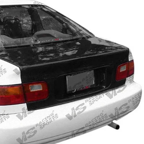 1992-1995 Honda Civic 2 doors OEM Style Carbon Fiber Black Trunk-1