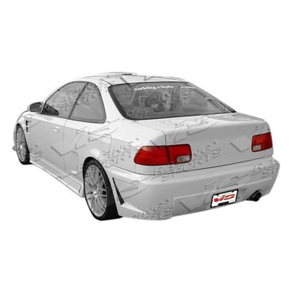 1992-1995 Honda Civic 2 doors TSC 3 Style FRP Primer Rear Bumper-1