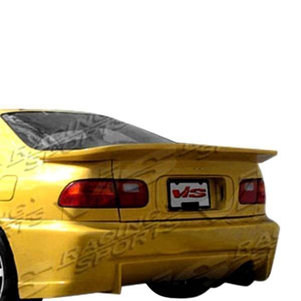 1992-1995 Honda Civic 2 doors Z1 BOXER Style FRP Primer Spoiler-1