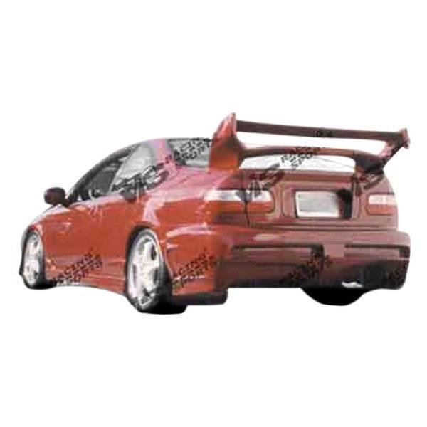 1992-1995 Honda Civic Hatchback Xtreme Style FRP Primer Rear Bumper-1