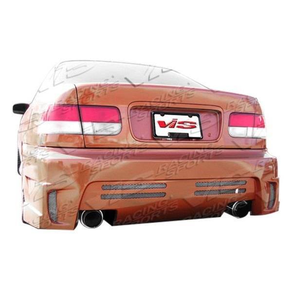 1992-1995 Honda Civic Hatchback GT BOMBER Style FRP Primer Rear Bumper-1