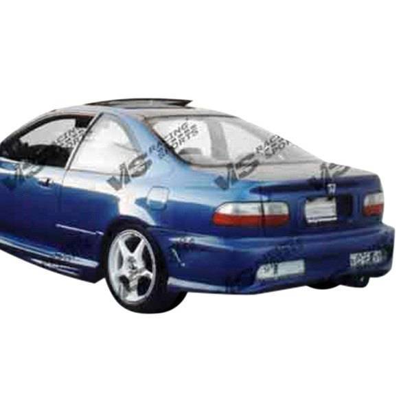 1992-1995 Honda Civic Hatchback kombat 2 Style FRP Primer Rear Bumper-1